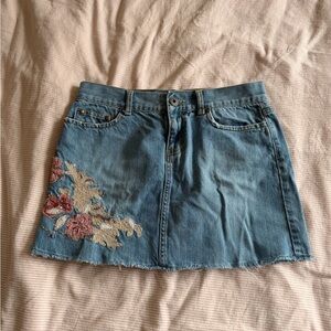 Vintage Denim Skirt